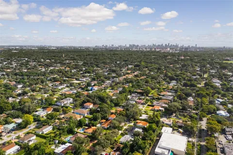a view of a sky from a balcony