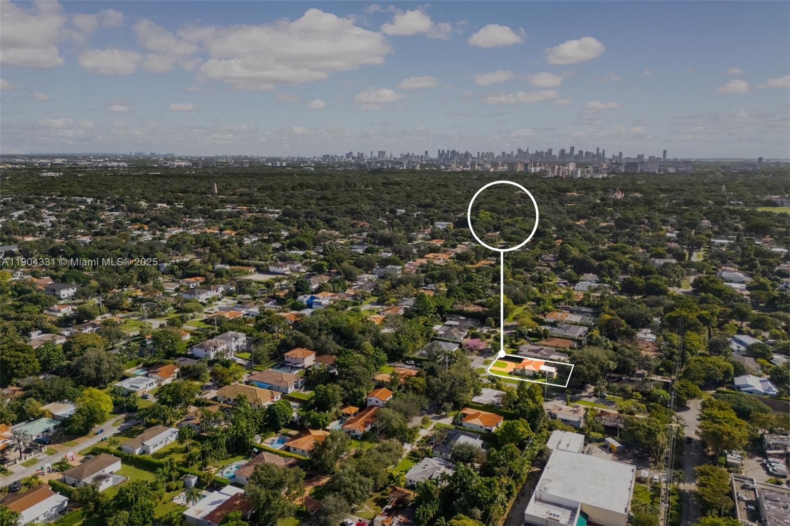 6040 Southwest 29th Street Miami, FL 33155 - Photo 18 of 18 a view of a sky from a balcony