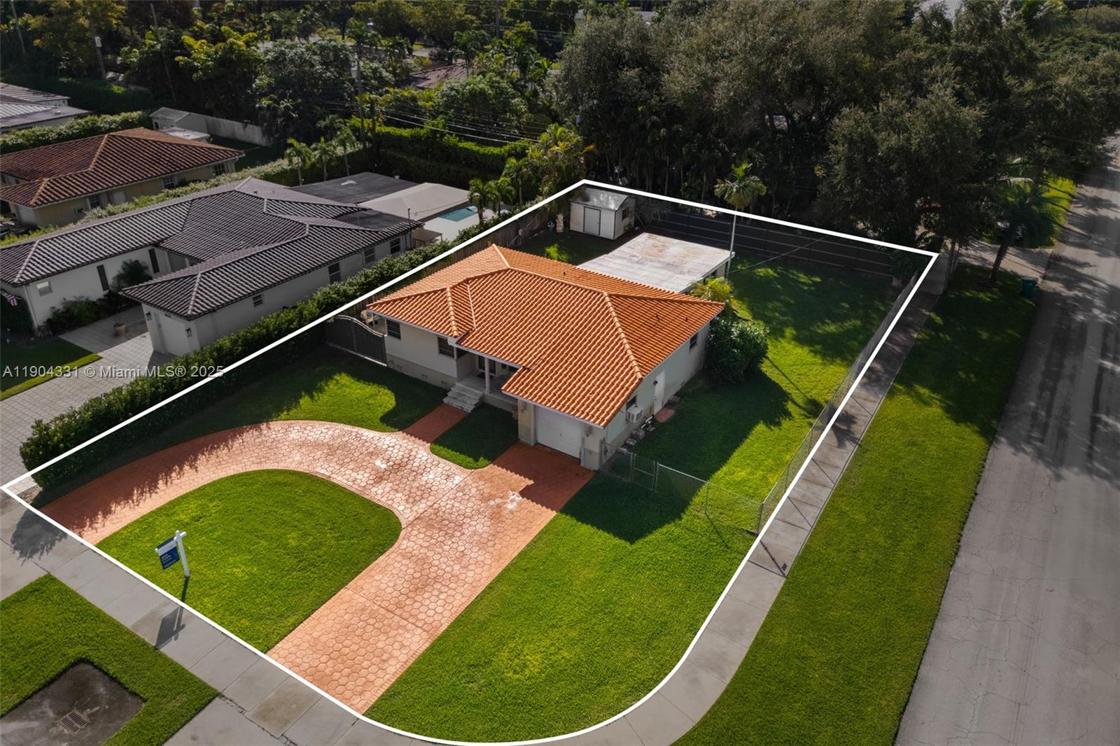 6040 Southwest 29th Street Miami, FL 33155 - Photo 3 of 18 an aerial view of a house