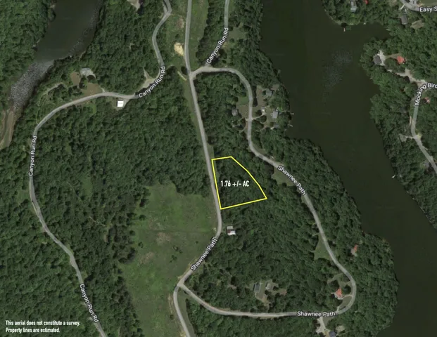 a bird view of water