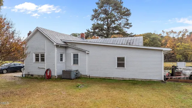 a view of a house with a patio