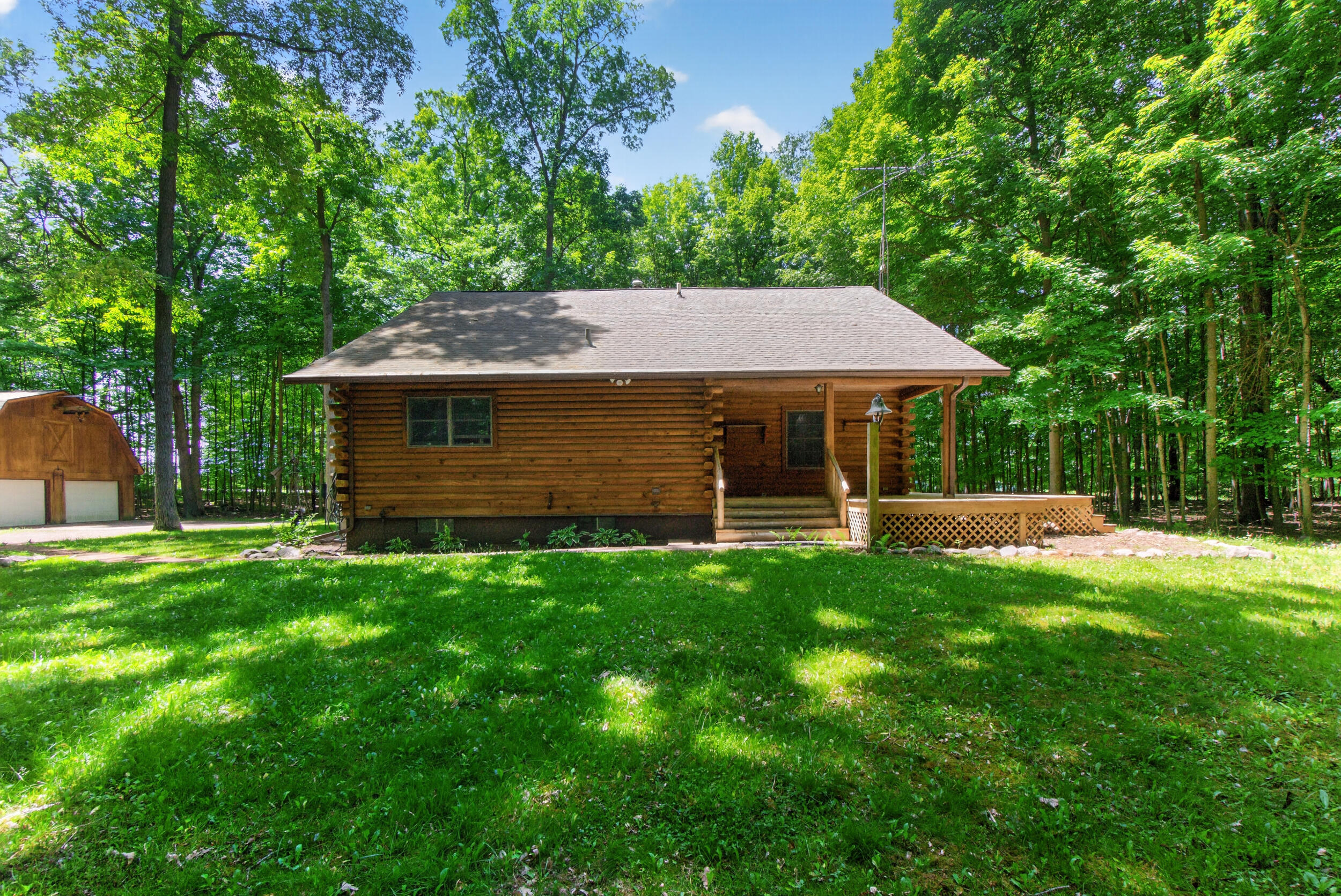 7789 Thorne Road Horton, MI 49246 - Photo 43 of 65 Rear View of Home