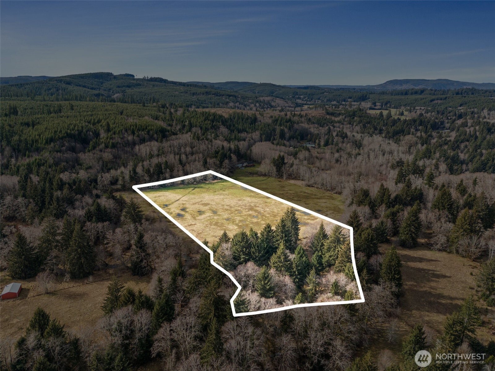 -xxx Rue Creek Road Raymond, WA 98577 - Photo 14 of 21 a view of a yard