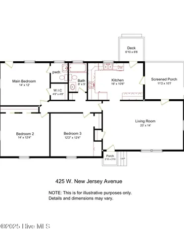 $299,750 | 425 West New Jersey Avenue, Southern Pines, NC 28387
