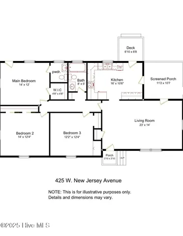 $299,750 | 425 West New Jersey Avenue, Southern Pines, NC 28387