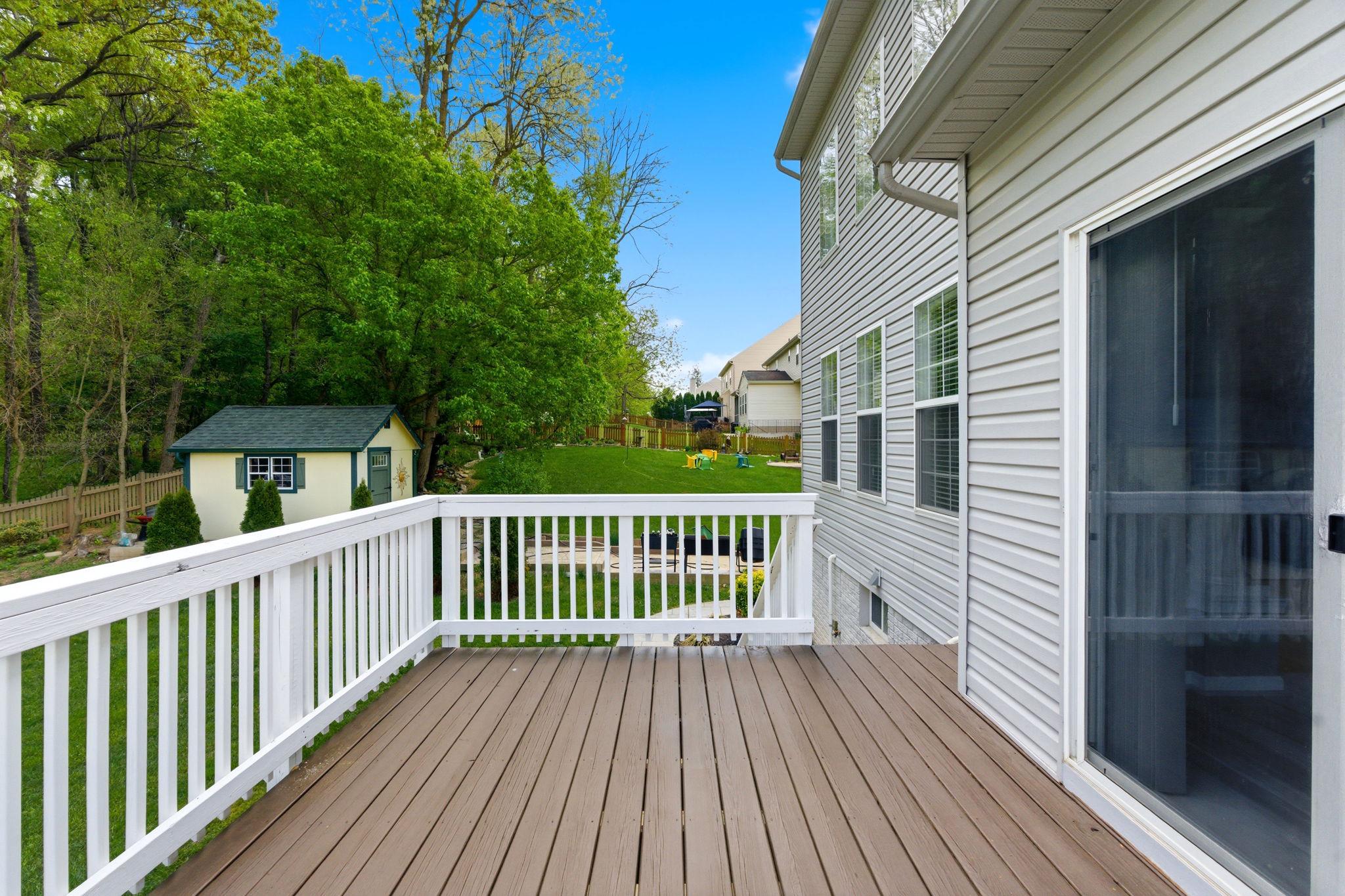 457 Hughs Road Charles Town, WV 25414 - Photo 53 of 73 Back deck off of the kitchen