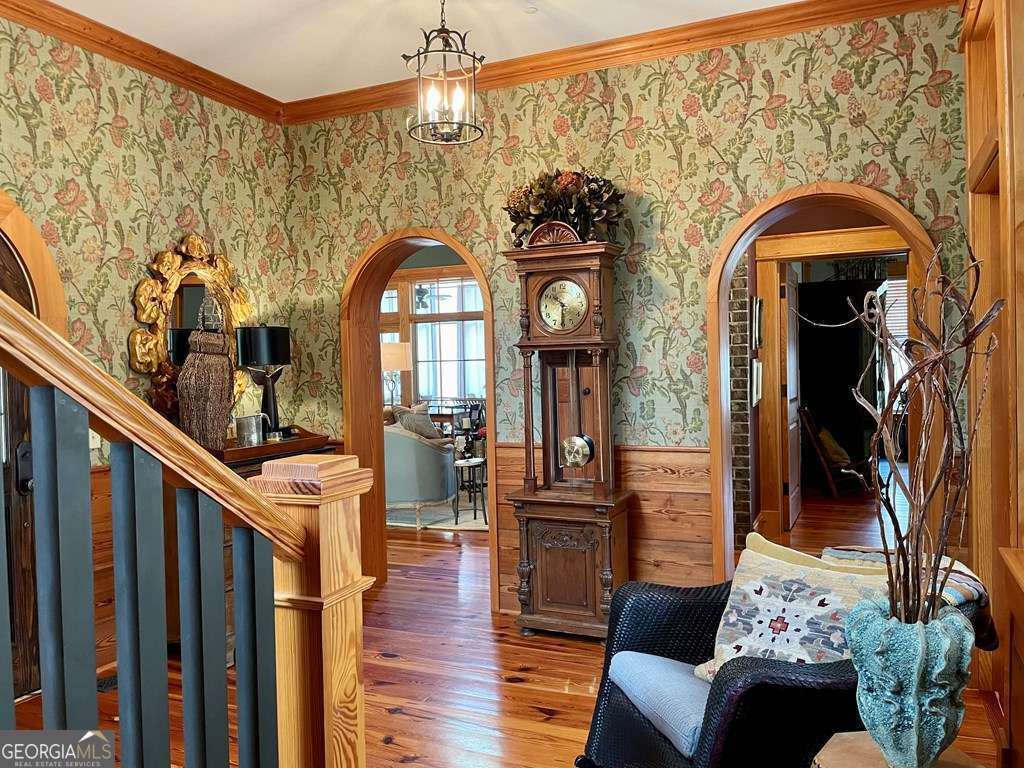 2106 Adams Street Vidalia, GA 30474 - Photo 28 of 47 a view of a entryway with furniture and wooden floor