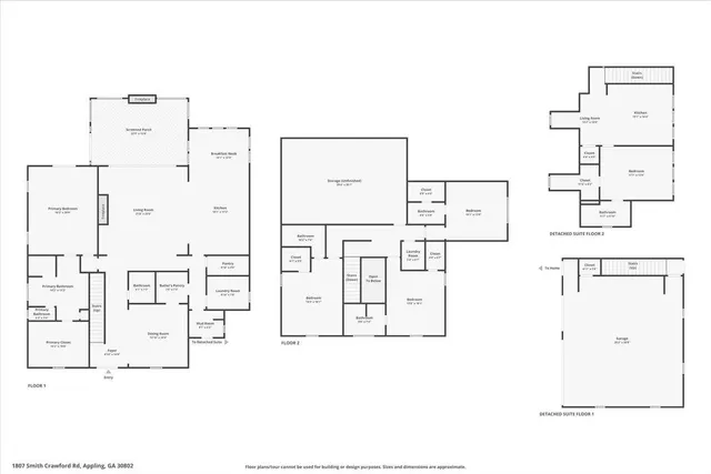 $1,260,000 | 1807 Smith Crawford Road, Appling, GA 30802