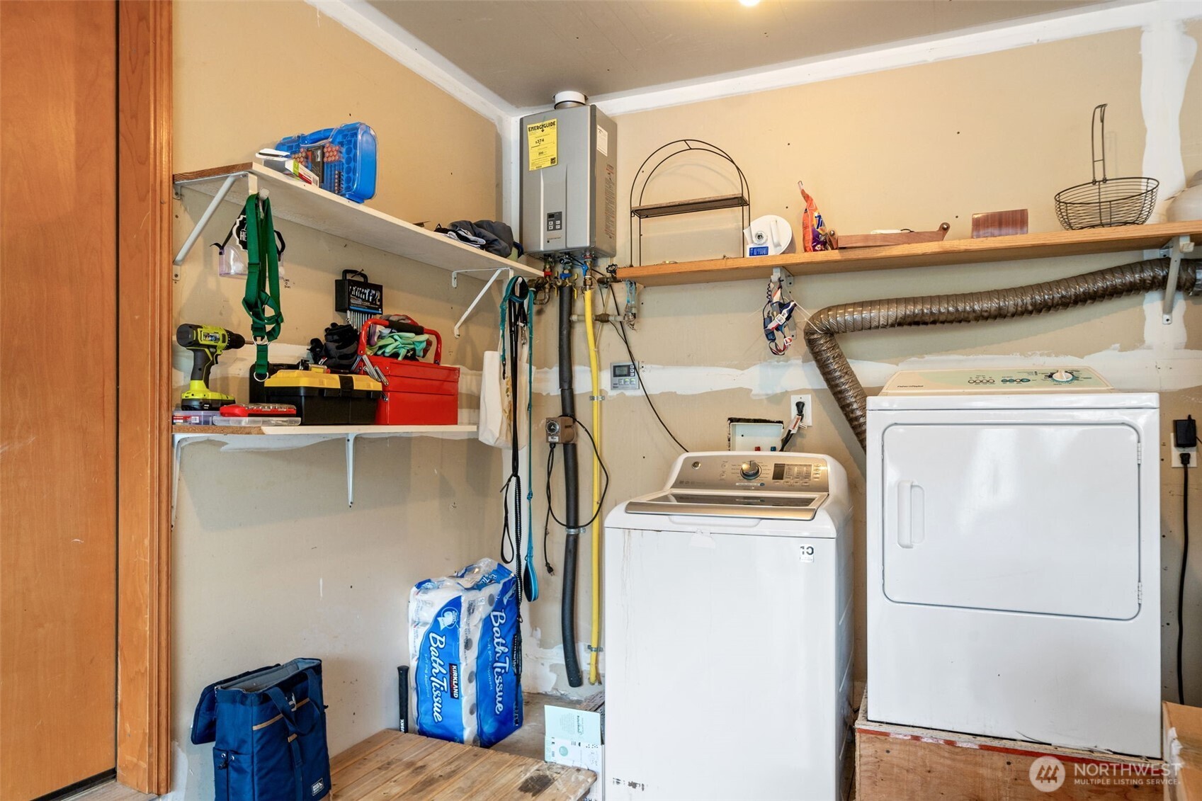 37399 Buck Road Northeast Hansville, WA 98340 - Photo 12 of 40 a view of storage and utility room