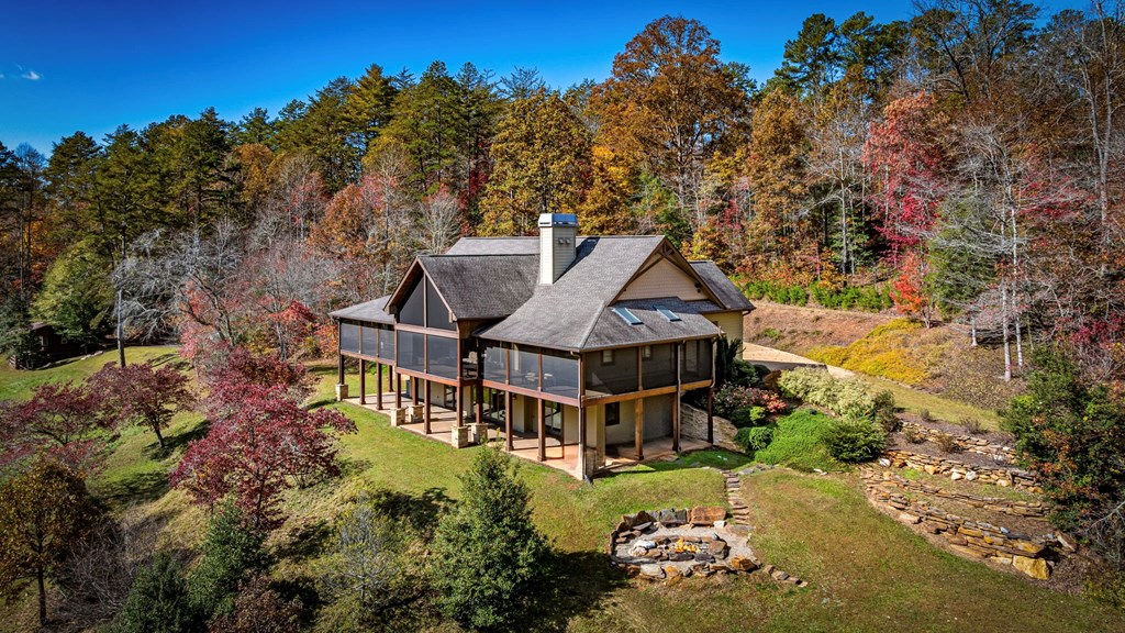 2650 Cutcane Road Mineral Bluff, GA 30559 - Photo 2 of 80 Rear view of main home