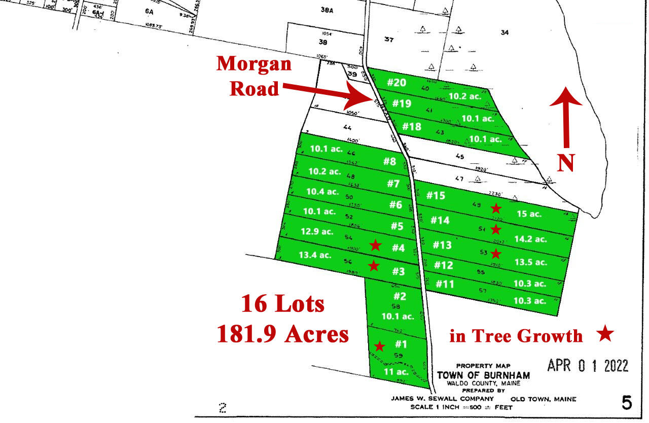 0 Morgan Road Burnham, ME 04922 - Photo 2 of 69 TAX MAPS 5 cr All Lots_edited-5 _edited-
