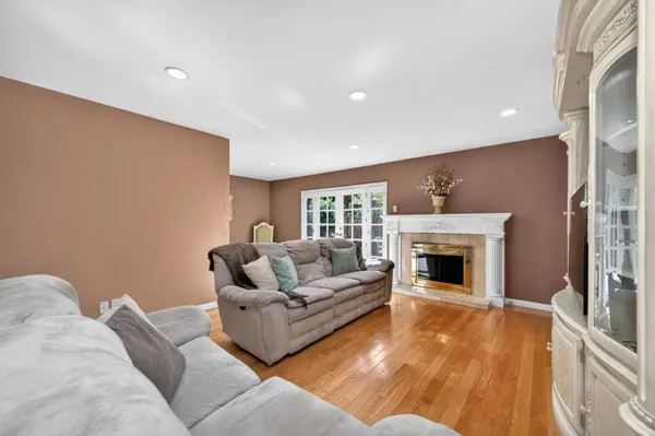 a workspace with furniture and window