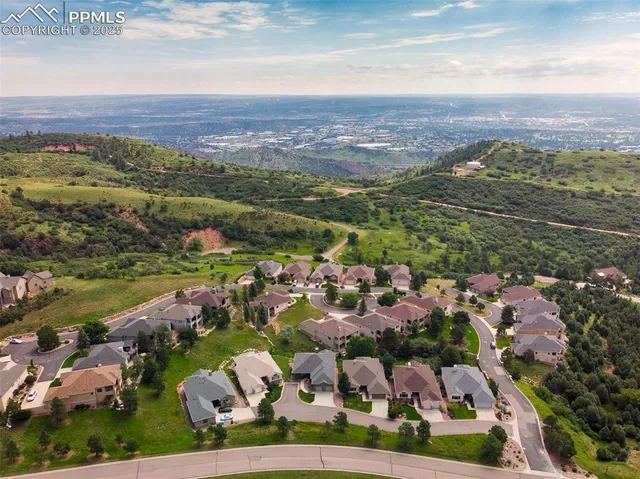 a view of city and ocean