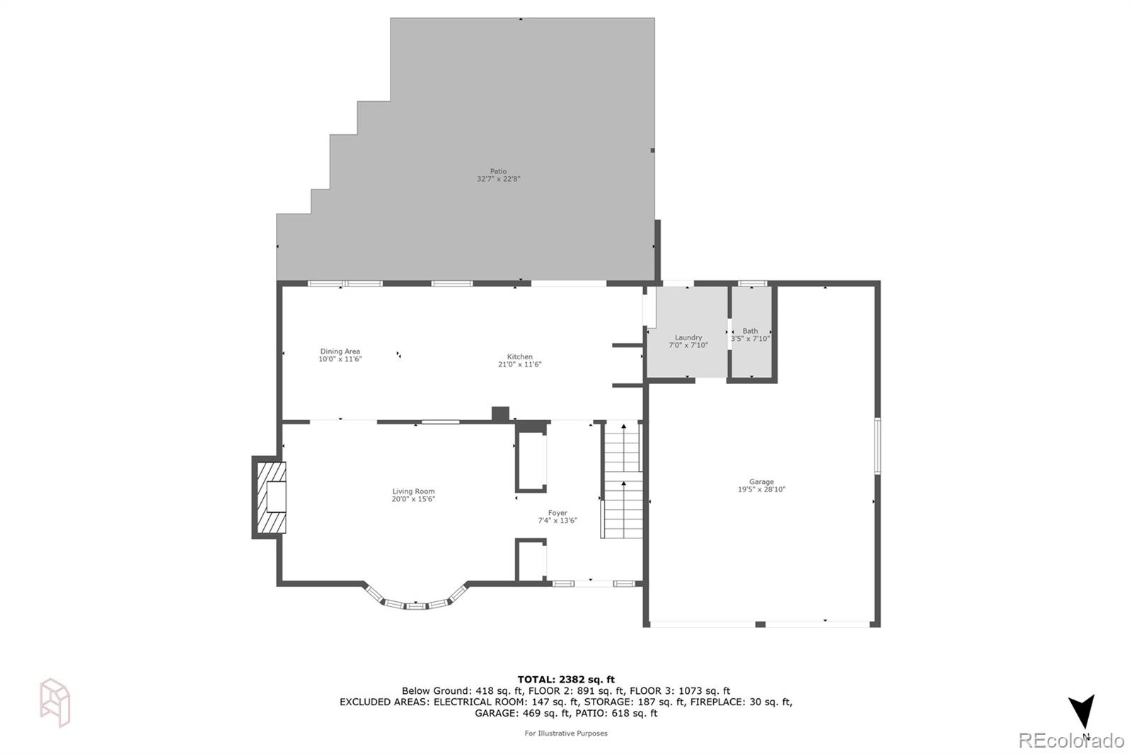 6149 South Elizabeth Way Centennial, CO 80121 - Photo 47 of 49 a picture of a room