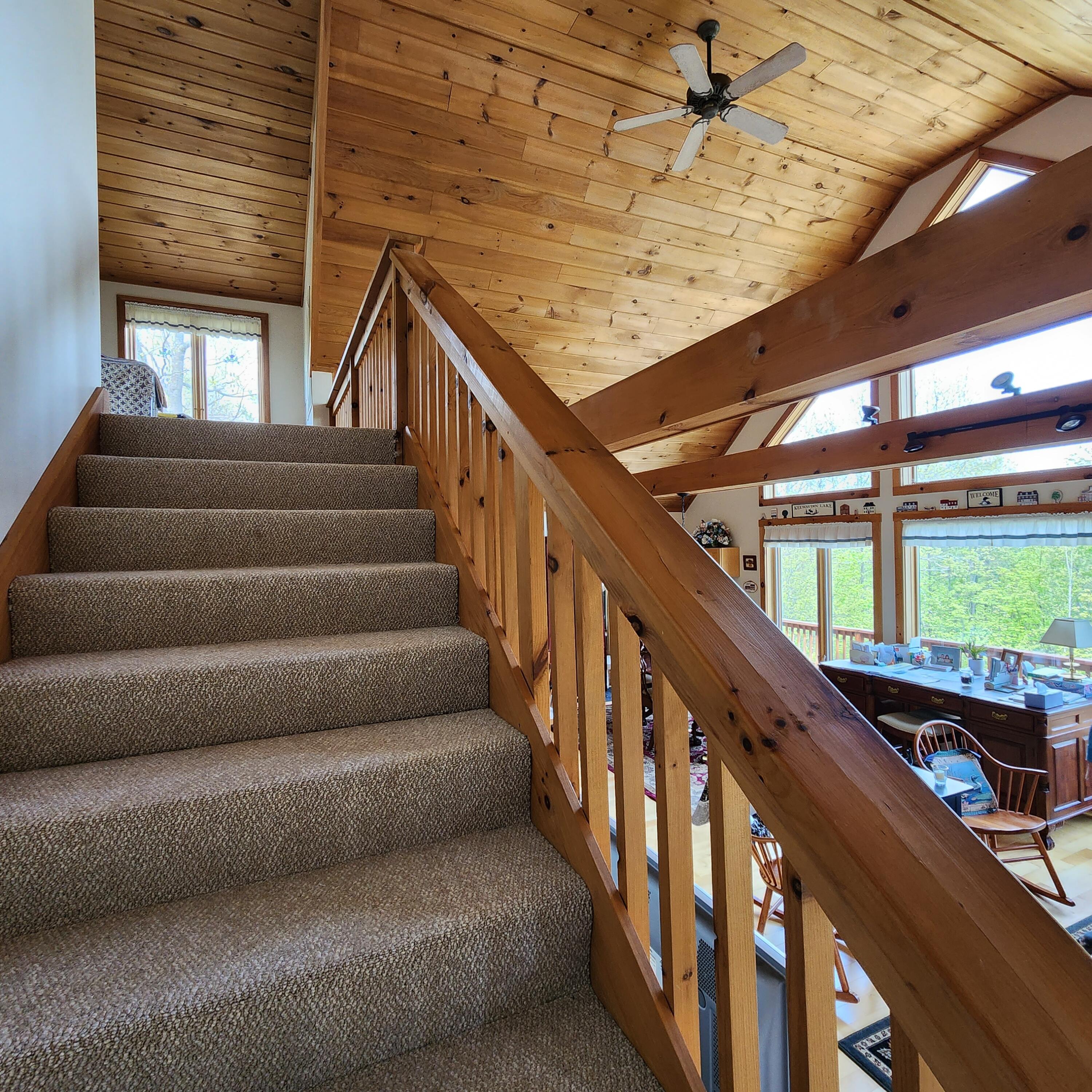 70 Stevens Road Stoneham, ME 04231 - Photo 27 of 47 loft,master stairwa