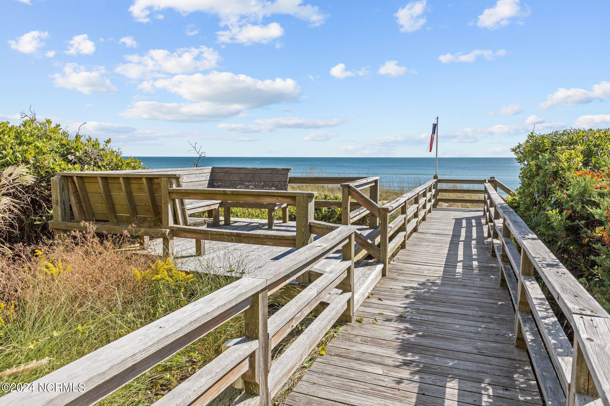 497 Salter Path Road, Unit B22 Pine Knoll Shores, NC 28512 - Photo 30 of 36 Beach Access