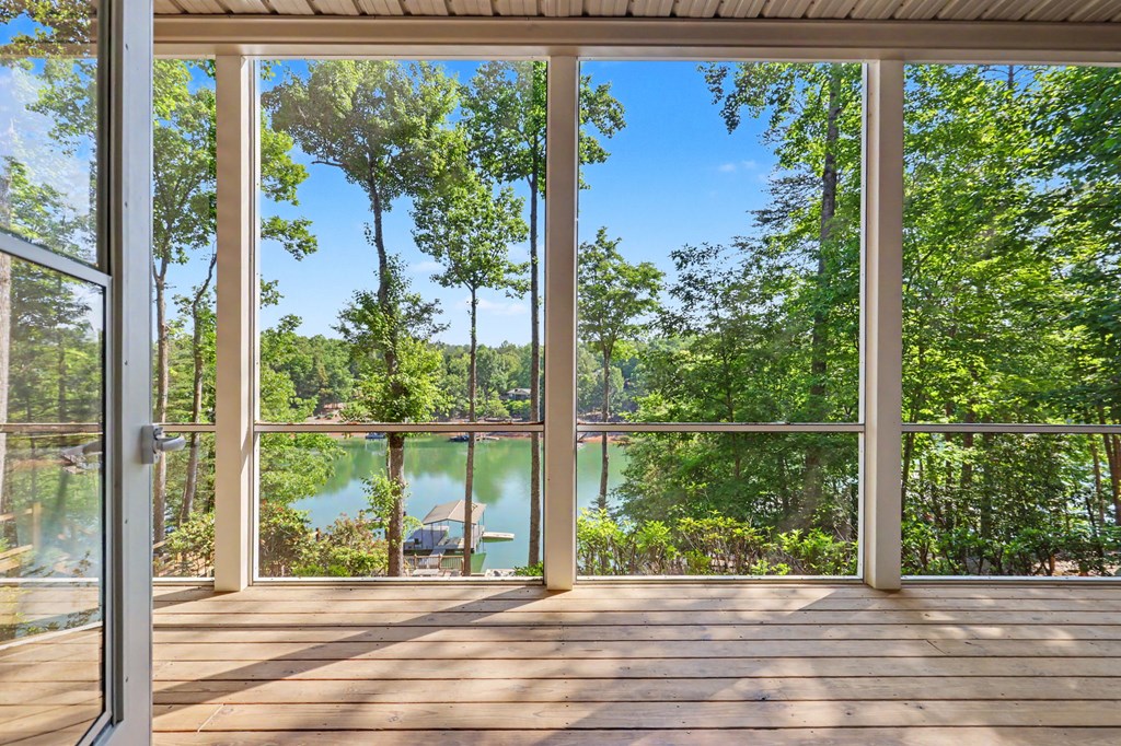 456 Deaver Cove Road Blairsville, GA 30512 - Photo 55 of 83 a view of a garden from a window