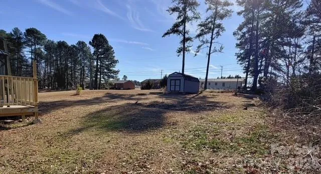 a view of outdoor space with trees
