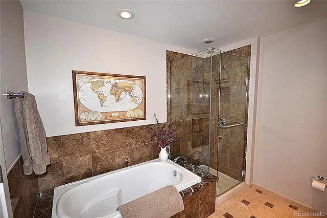 a view of street with sitting area