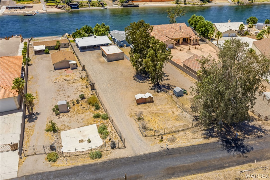 10031 Dike Road Mohave Valley, AZ 86440 - Photo 5 of 78 an aerial view of a house with outdoor space