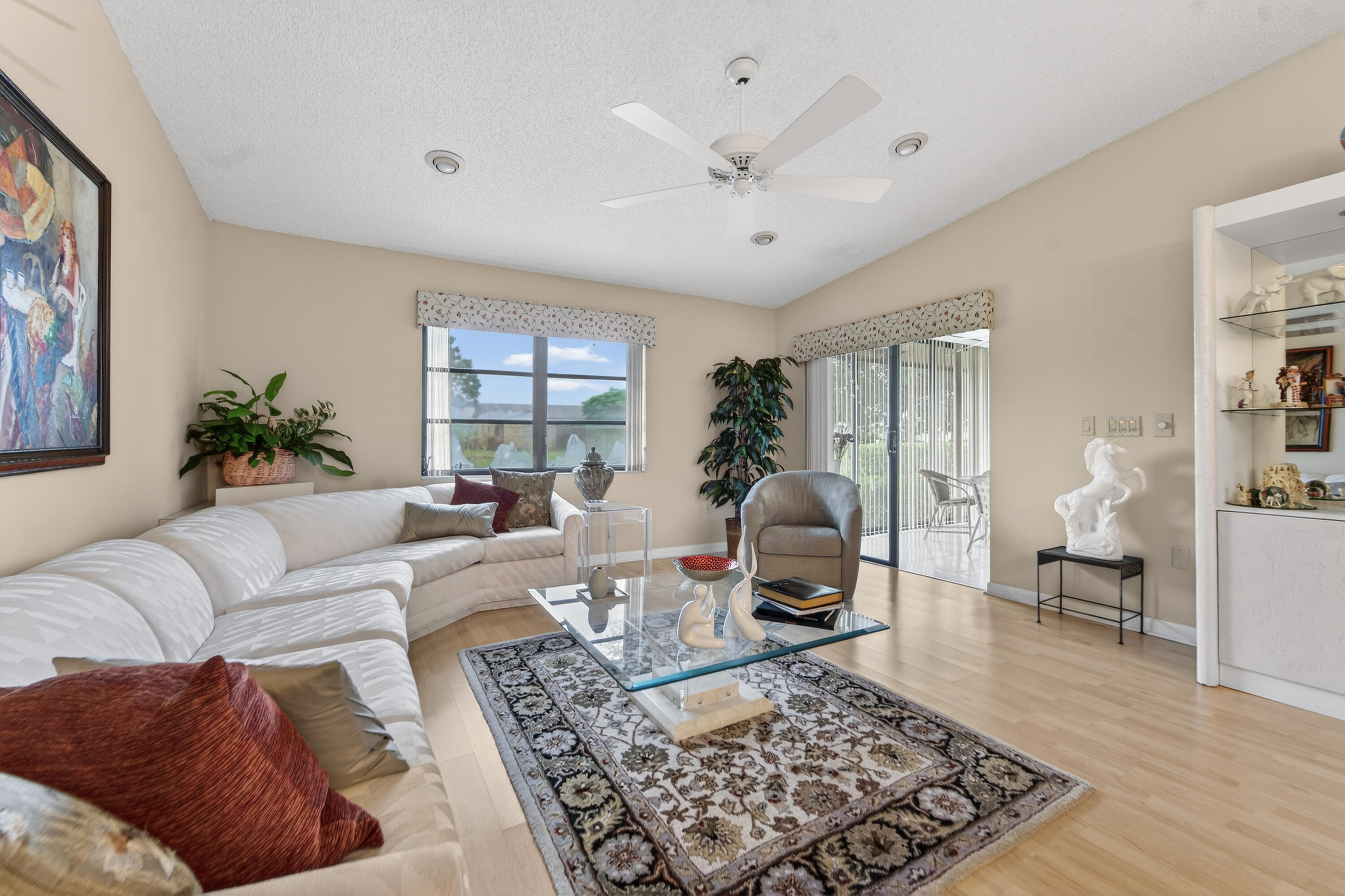 6224 Kings Gate Circle Delray Beach, FL 33484 - Photo 3 of 53 a living room with furniture and a rug