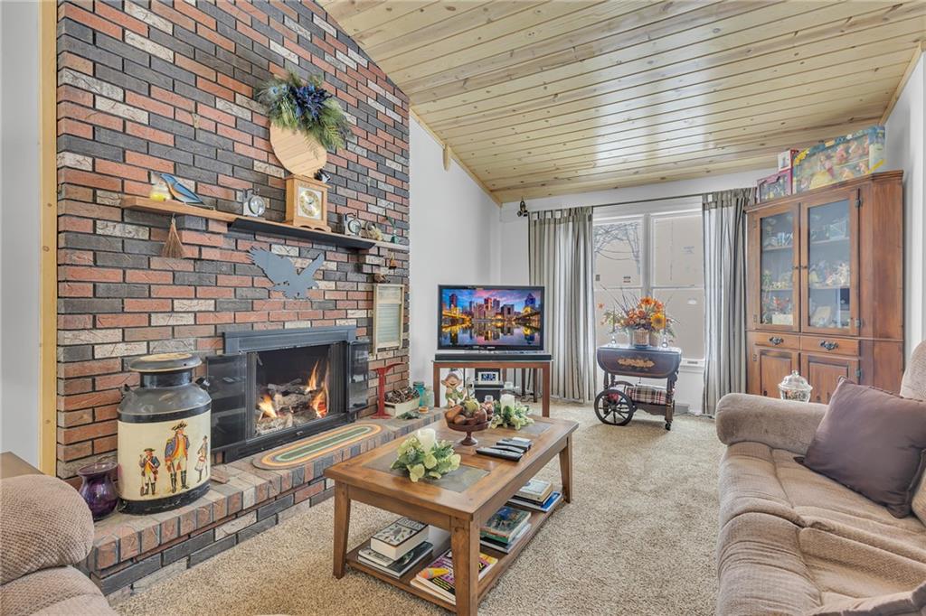 750 Old Millcreek Road Hookstown, PA 15050 - Photo 21 of 44 Gas log fire place.