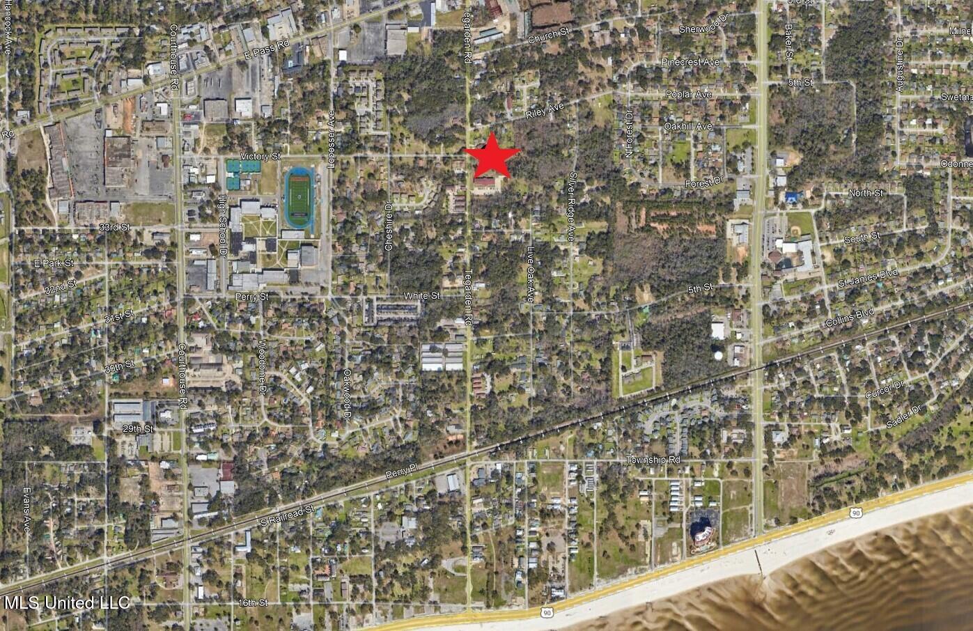 596 Tegarden Road Gulfport, MS 39507 - Photo 33 of 35 Location Map 596 Tegarden