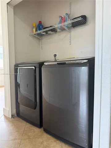 a close view of closet