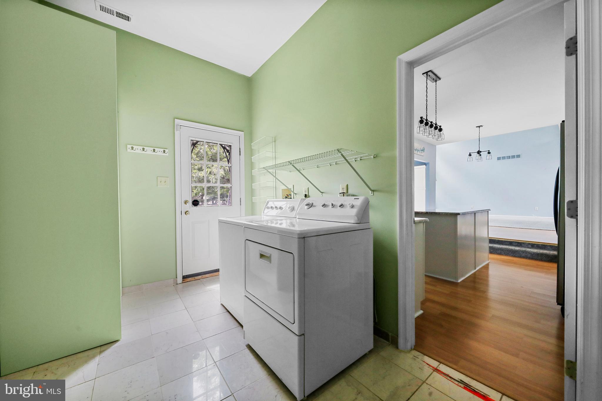 19 Pear Tree Place Sewell, NJ 08080 - Photo 40 of 47 a utility room with cabinets washer and dryer