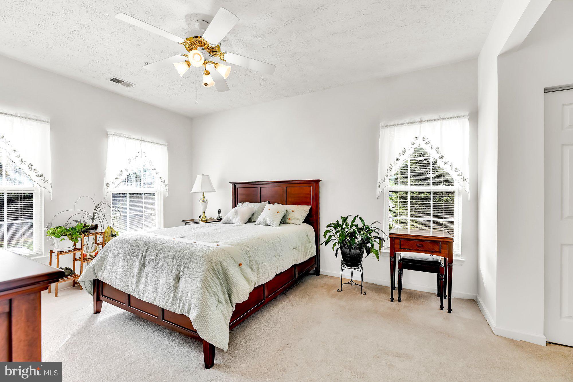 6 Brook Farm Court, Unit E Perry Hall, MD 21128 - Photo 22 of 41 Primary bedroom w/side window for extra light
