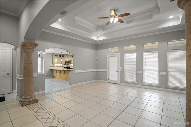 a view of a electric appliances in a room