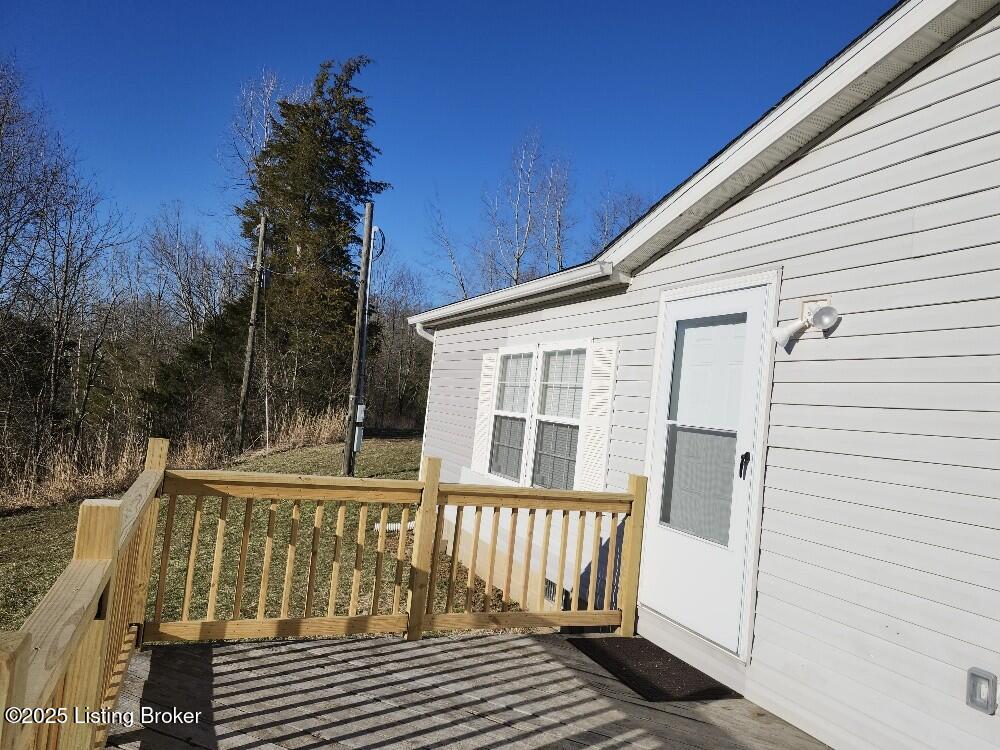Deck and front