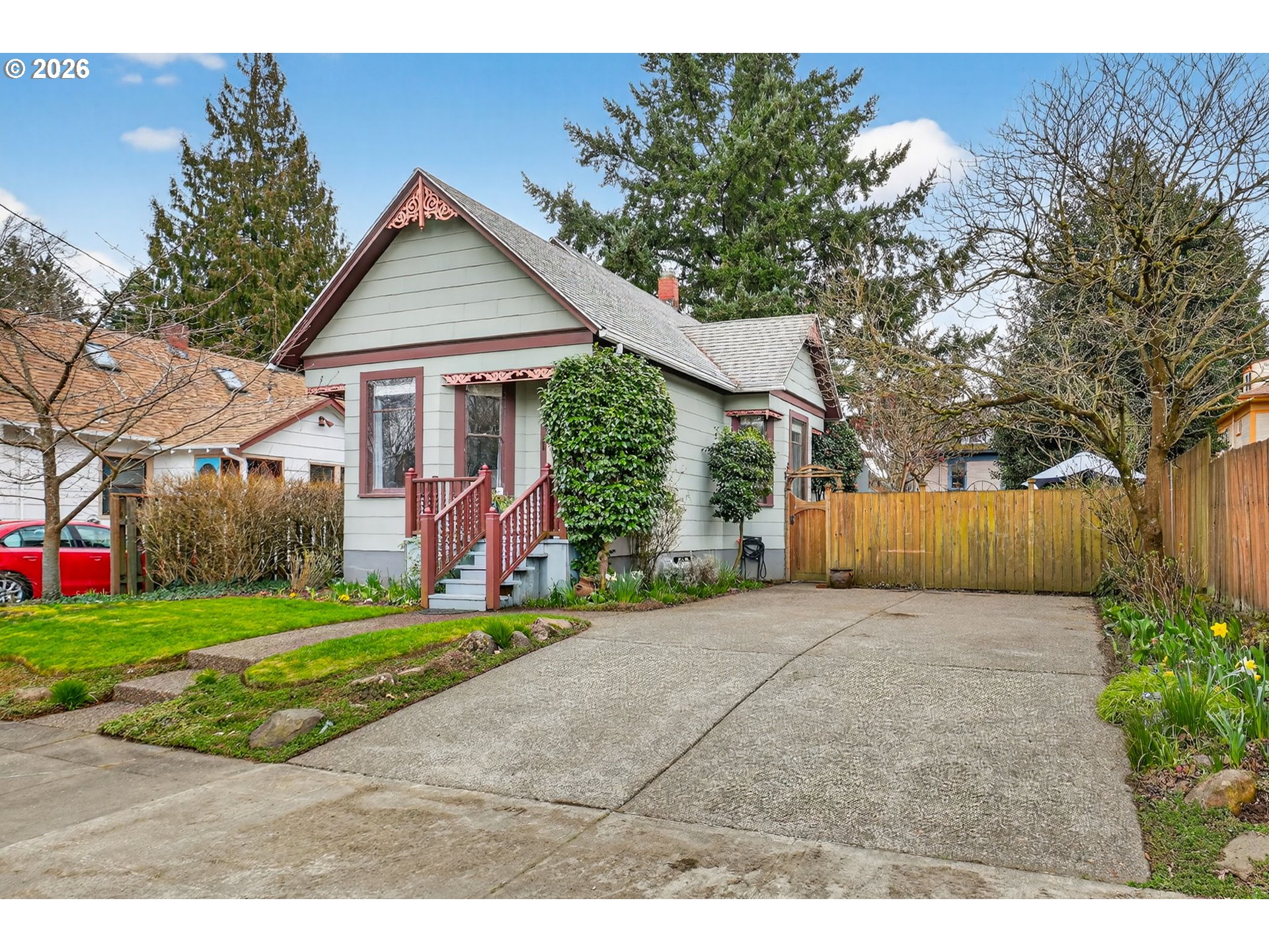 2820 Northeast Oregon Street Portland, OR 97232 - Photo 12 of 41 a view of a house with a yard and large tree