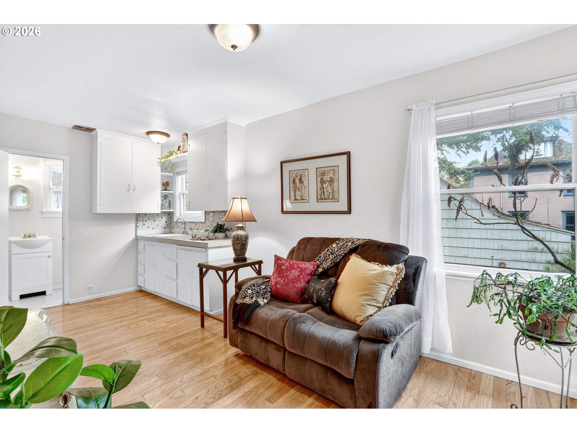 2820 Northeast Oregon Street Portland, OR 97232 - Photo 15 of 41 a living room with furniture and a large window