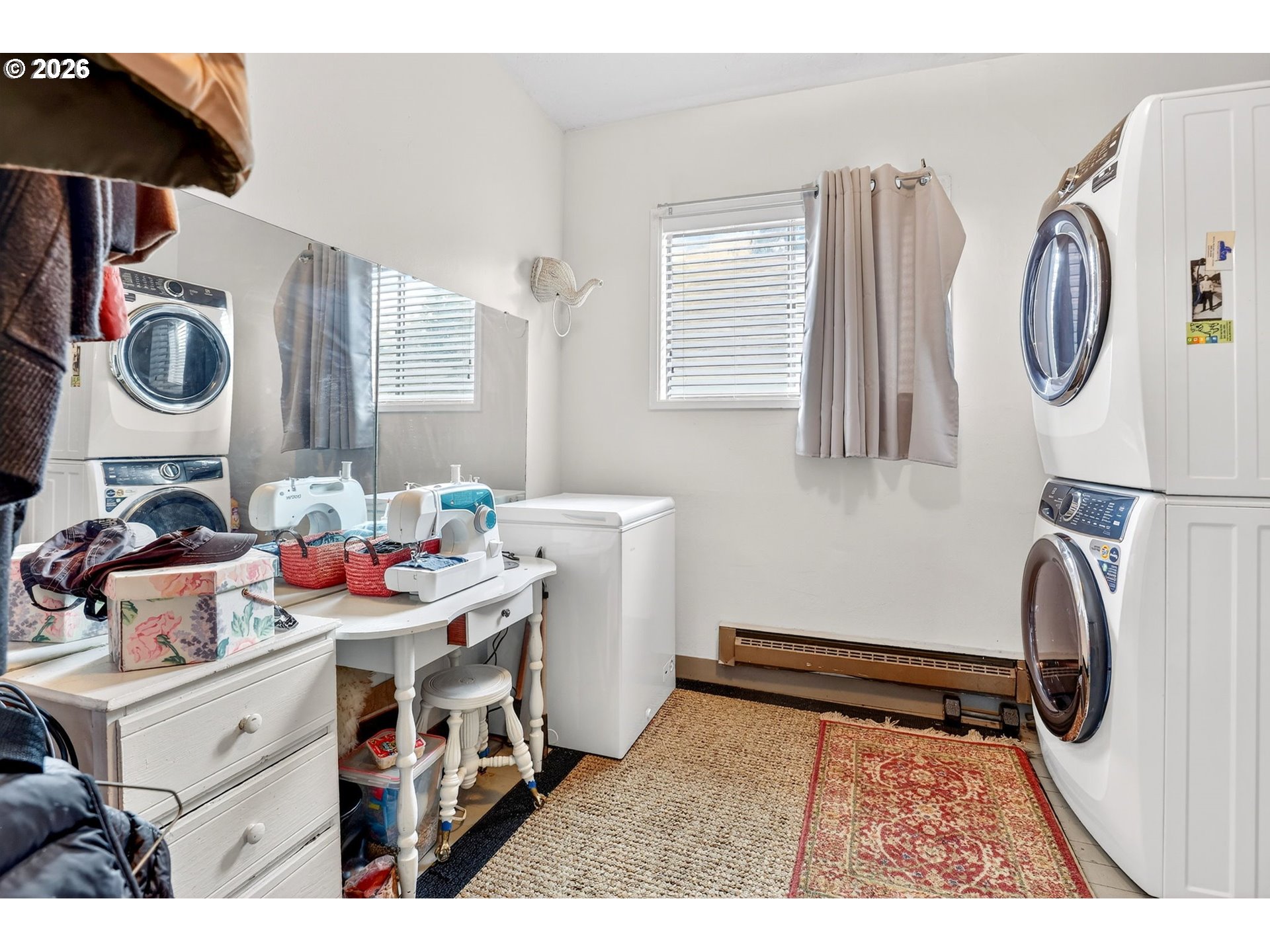 2820 Northeast Oregon Street Portland, OR 97232 - Photo 24 of 41 a utility room with closet dryer and washer