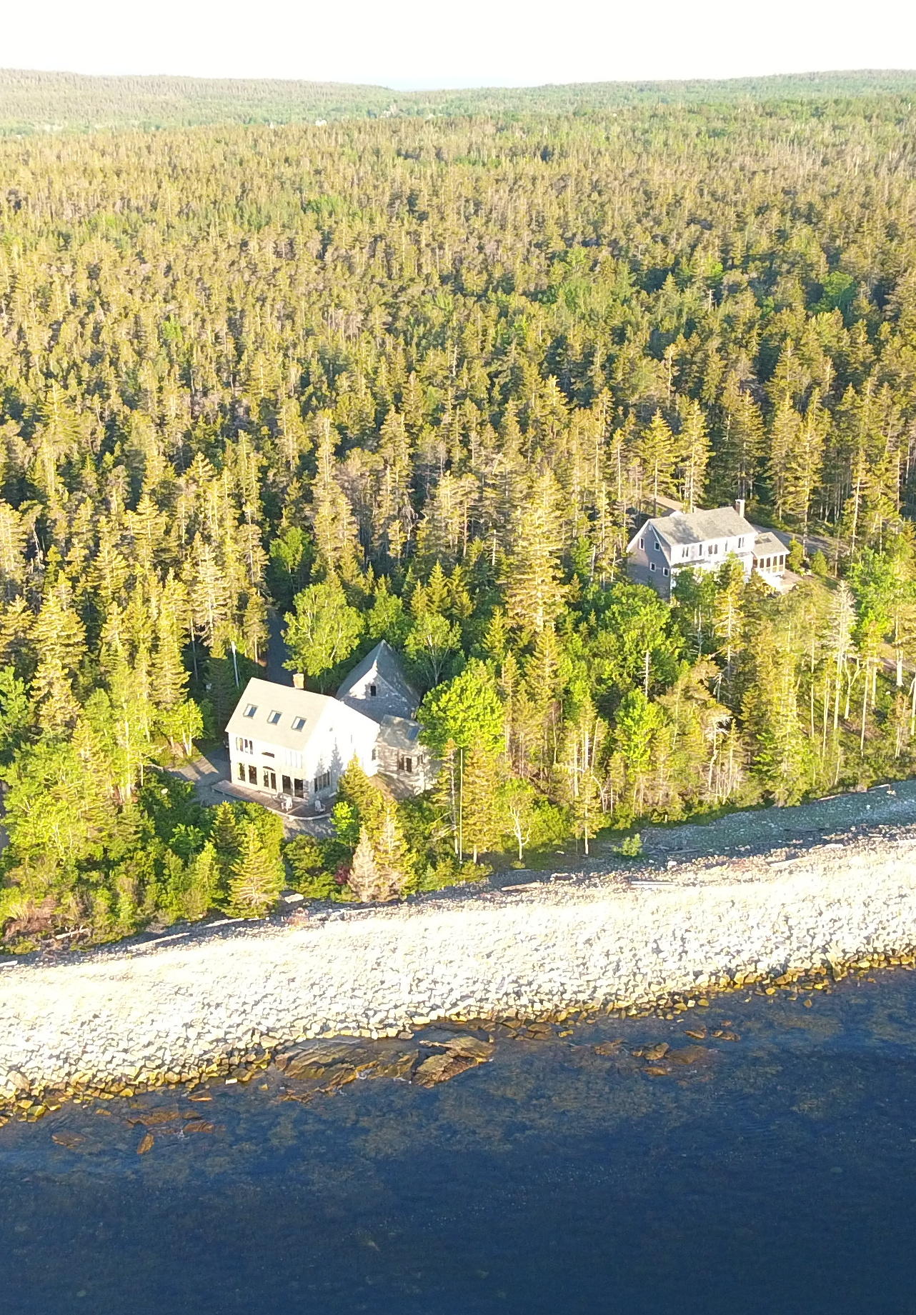 112 Whitten Road Prospect Harbor, ME 04669 - Photo 2 of 22 high above water