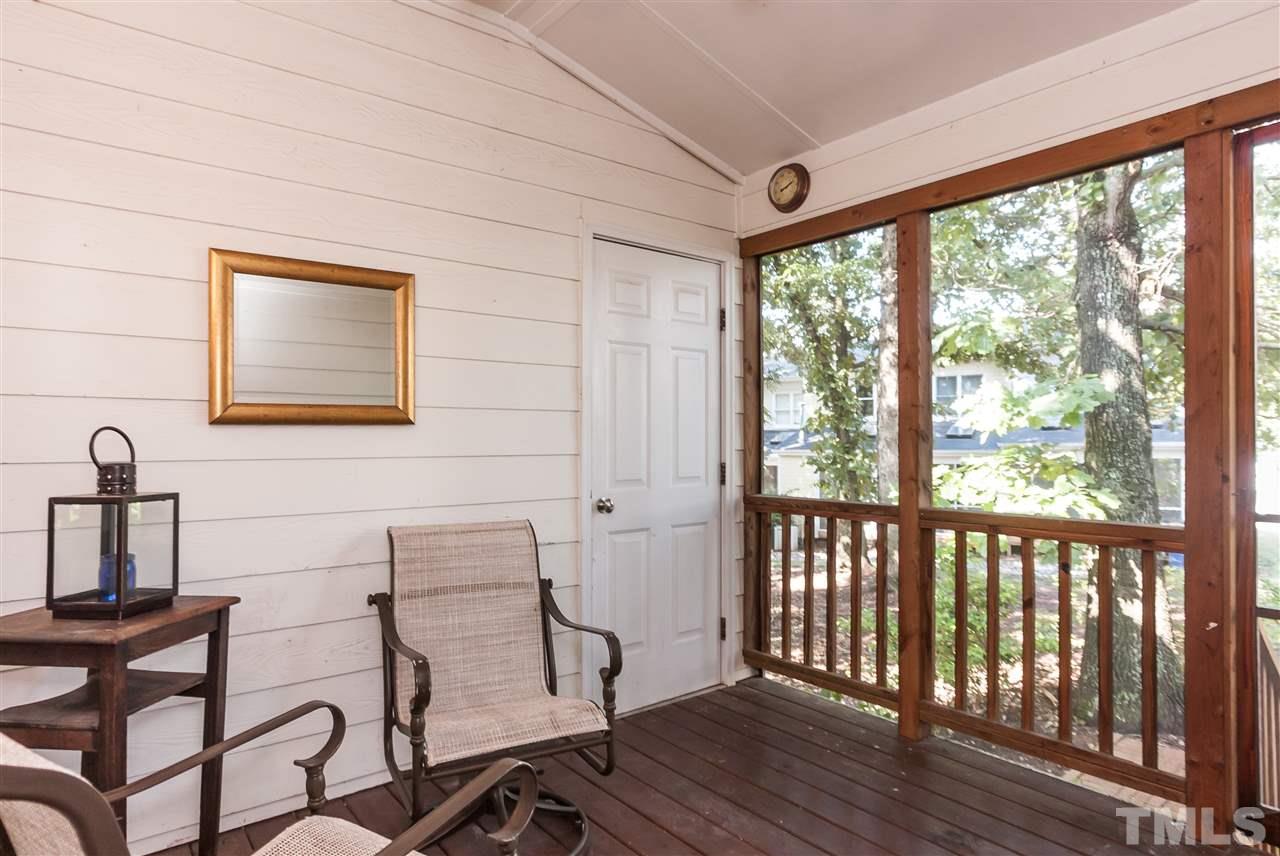 2608 Sterling Park Drive Raleigh, NC 27603 - Photo 10 of 21 a view of a room that has a wooden bench in it