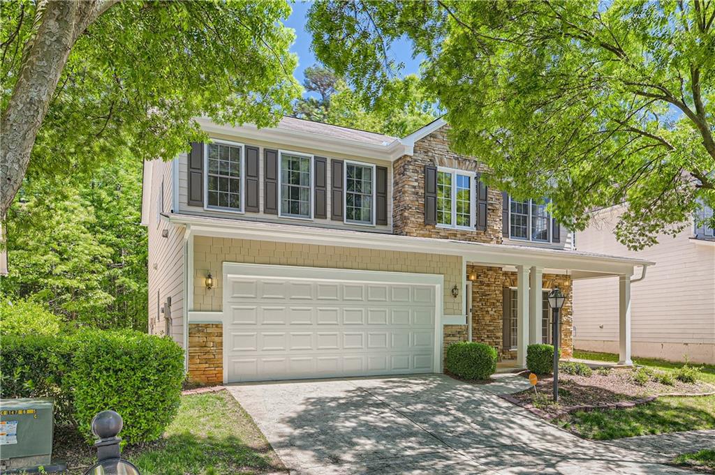 front view of a house