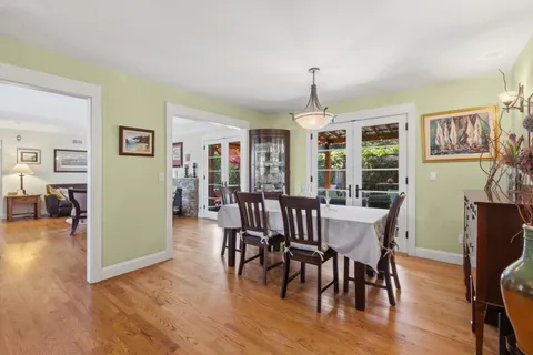 a room with furniture and window