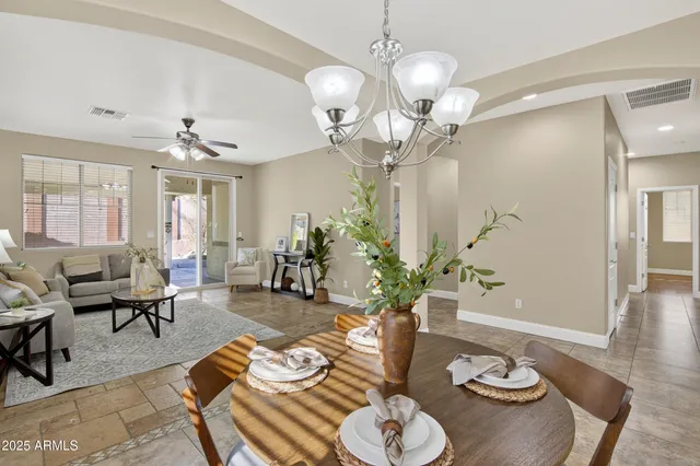 a bedroom with a bed and couch