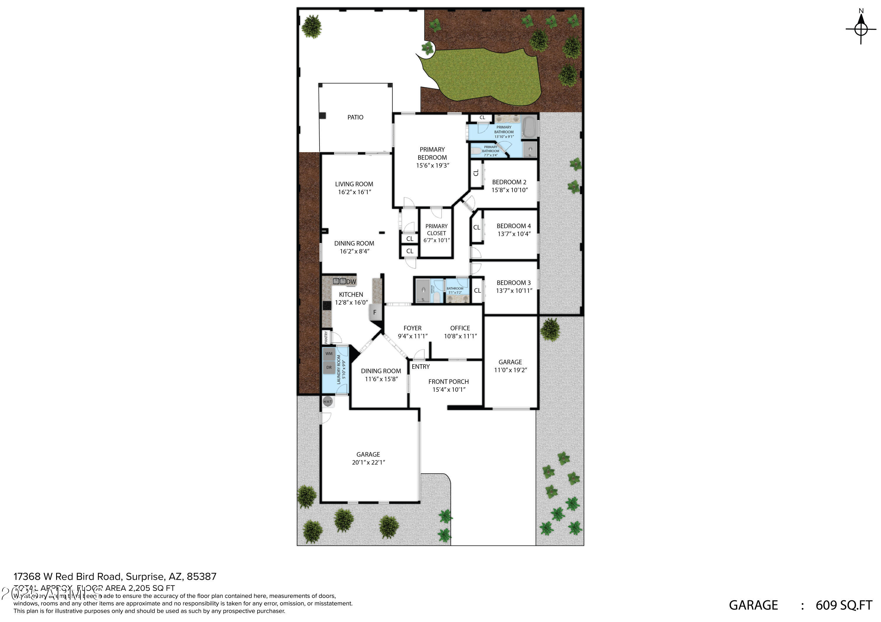 17368 West Red Bird Road Surprise, AZ 85387 - Photo 79 of 82 17368_w_red_bird_road_surprise_az_85387-