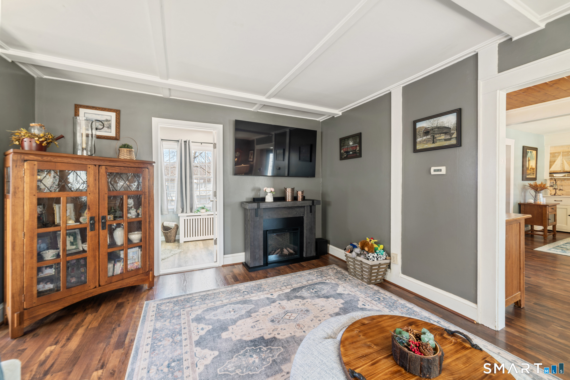 101 Vincent Road Bristol, CT 06010 - Photo 10 of 37 a view of living room with furniture and a fireplace