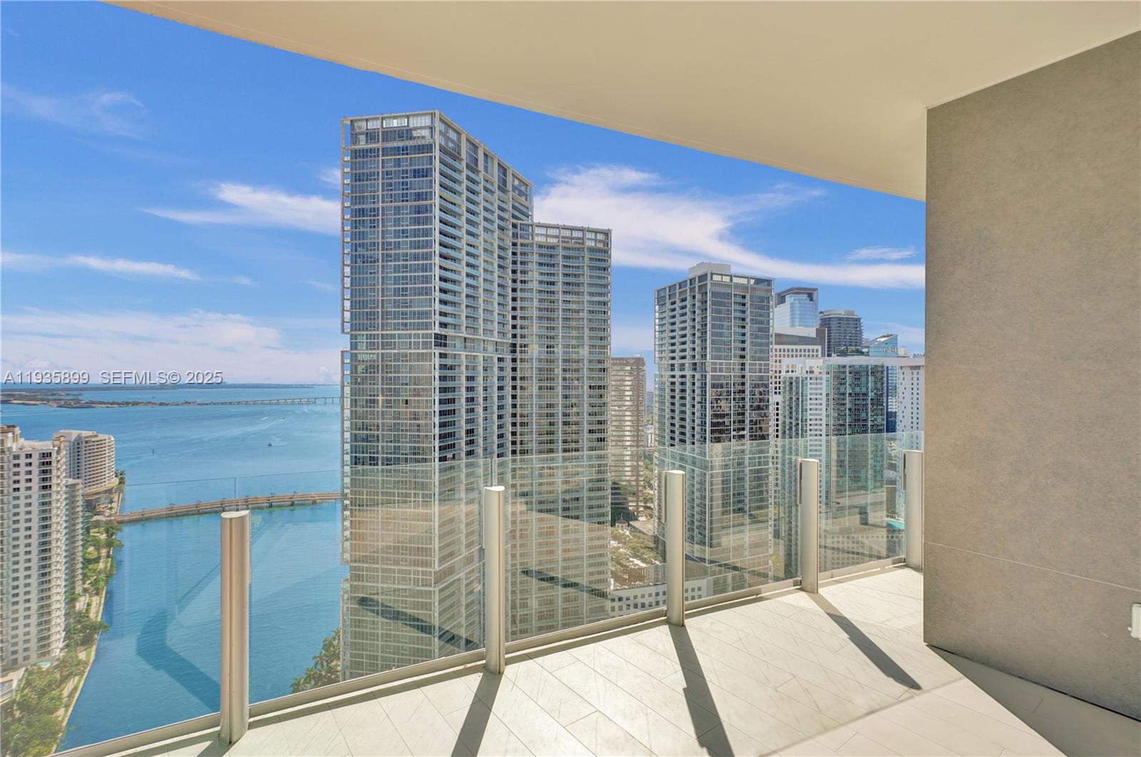 300 Biscayne Blvd Way, Unit 3605W Miami, FL 33131 - Photo 52 of 65 a view of balcony