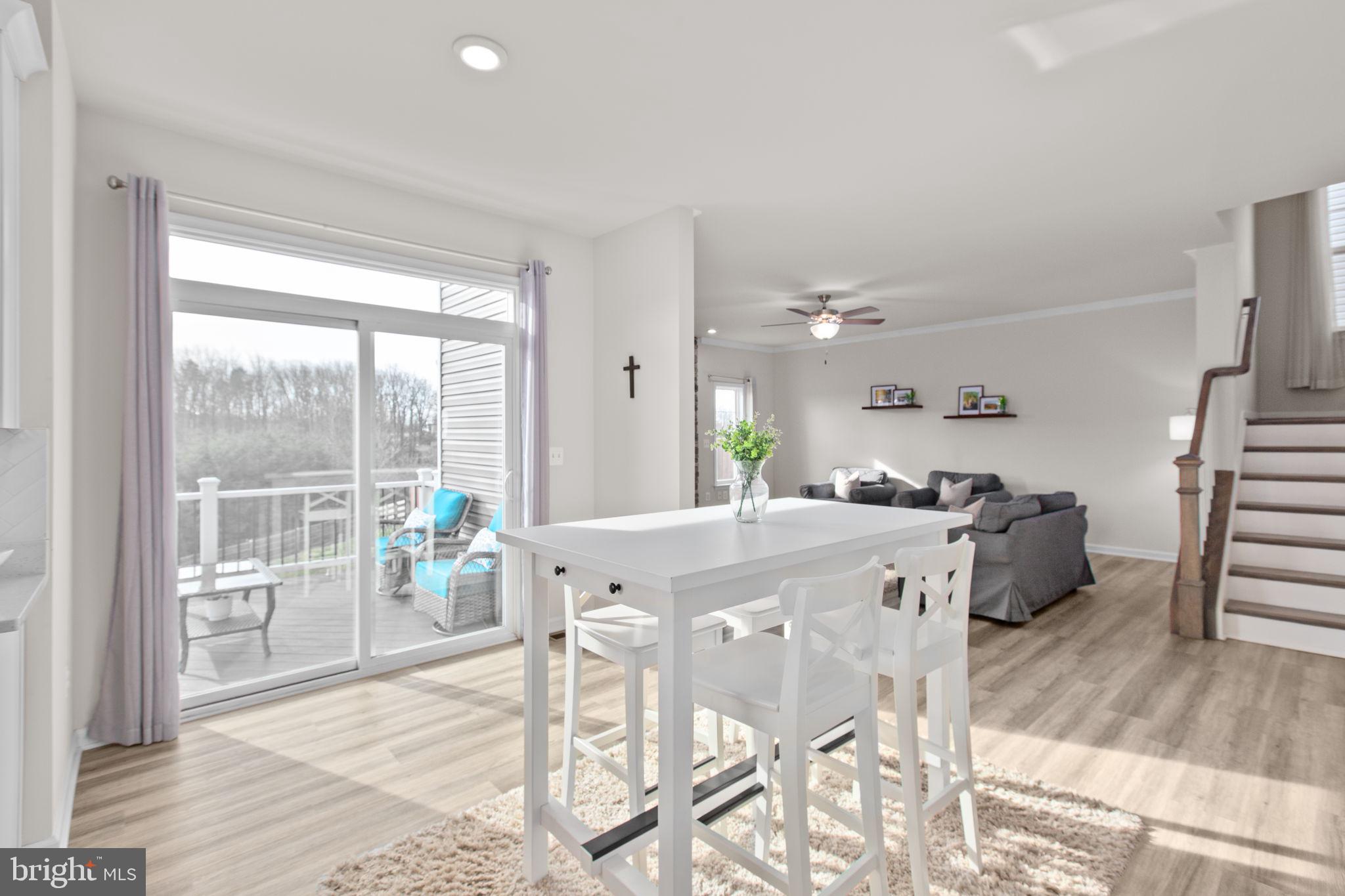 8 Shermans Ridge Road Stafford, VA 22554 - Photo 8 of 37 a large white kitchen with a large window