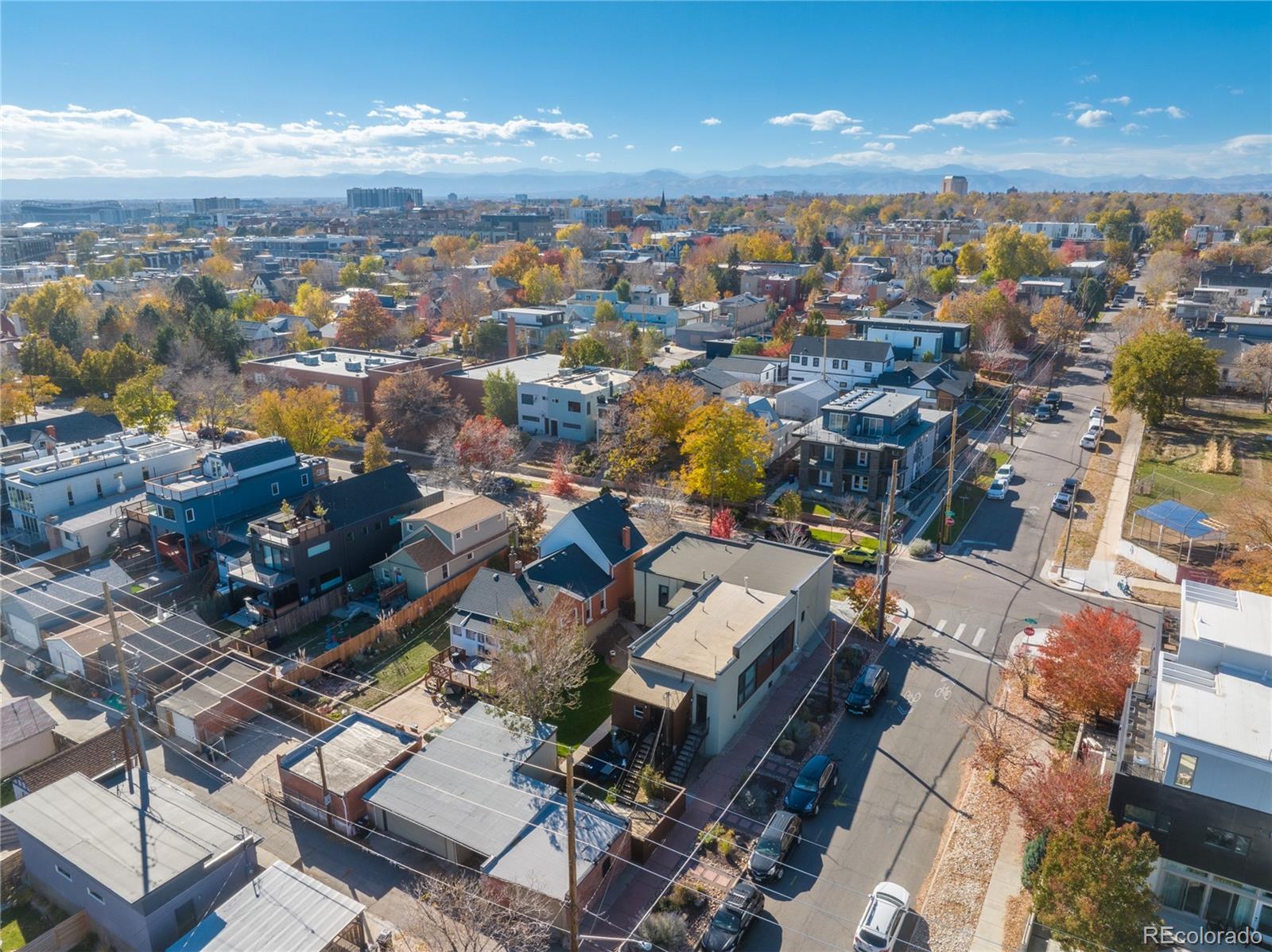 3460 North Pecos Street, Unit 1 Denver, CO 80211 - Photo 40 of 45 an aerial view of a city