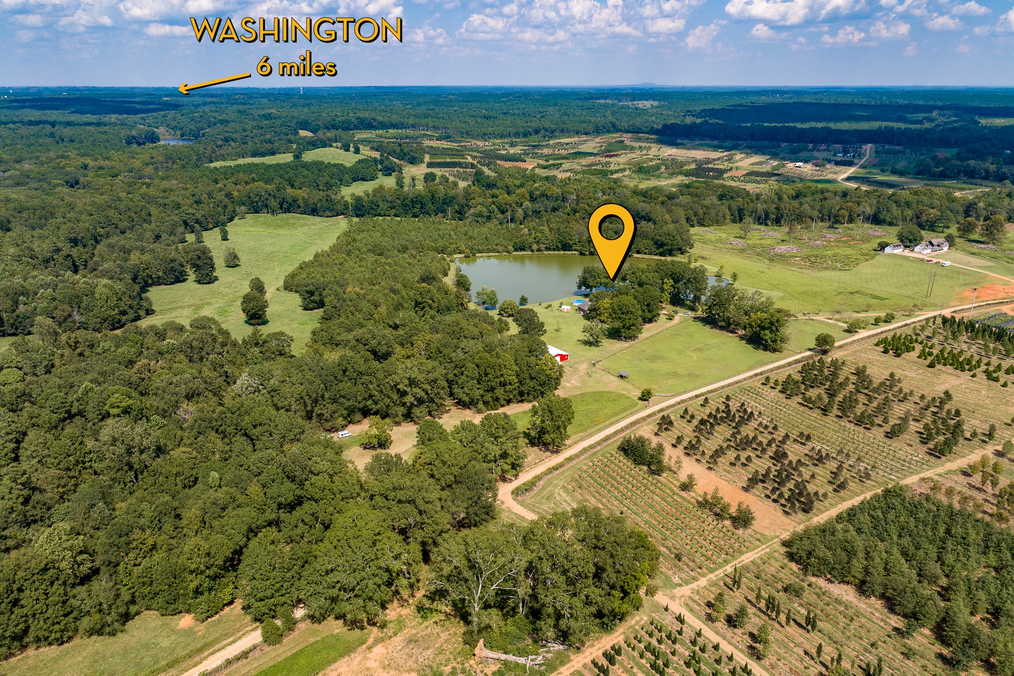 625 Happy Hollow Road Washington, GA 30673 - Photo 3 of 50 a view of a city