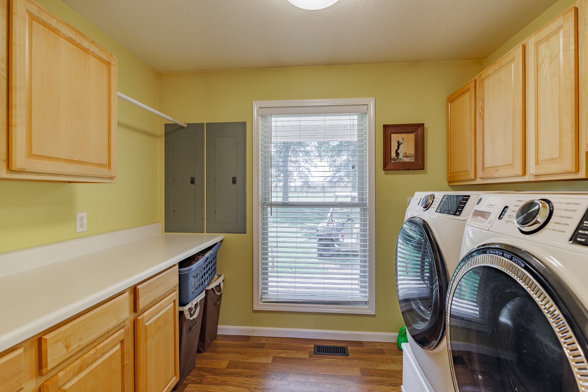 625 Happy Hollow Road Washington, GA 30673 - Photo 32 of 50 a utility room with dryer and washer