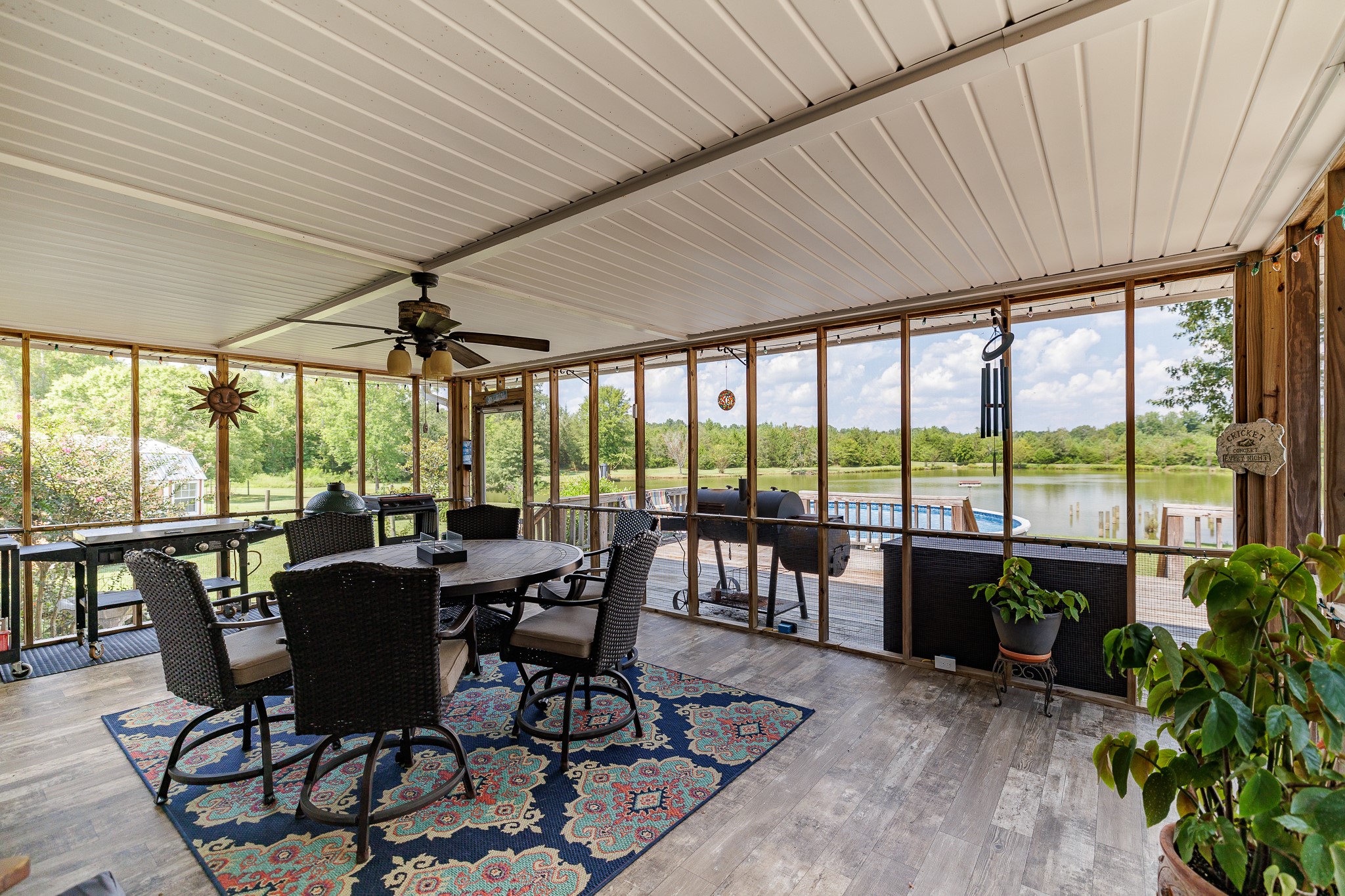 625 Happy Hollow Road Washington, GA 30673 - Photo 38 of 50 a view of a dining room with furniture window and outside view
