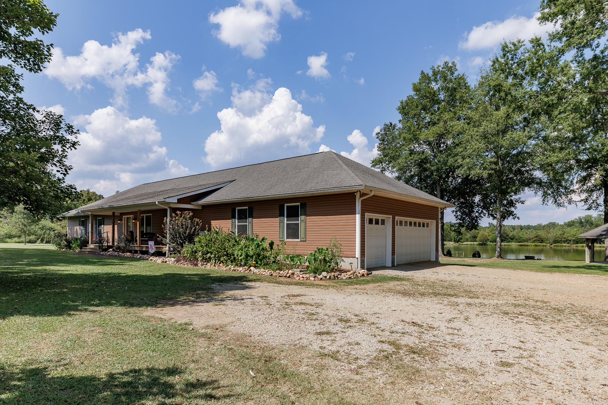 625 Happy Hollow Road Washington, GA 30673 - Photo 46 of 50 a front view of house with yard and green space