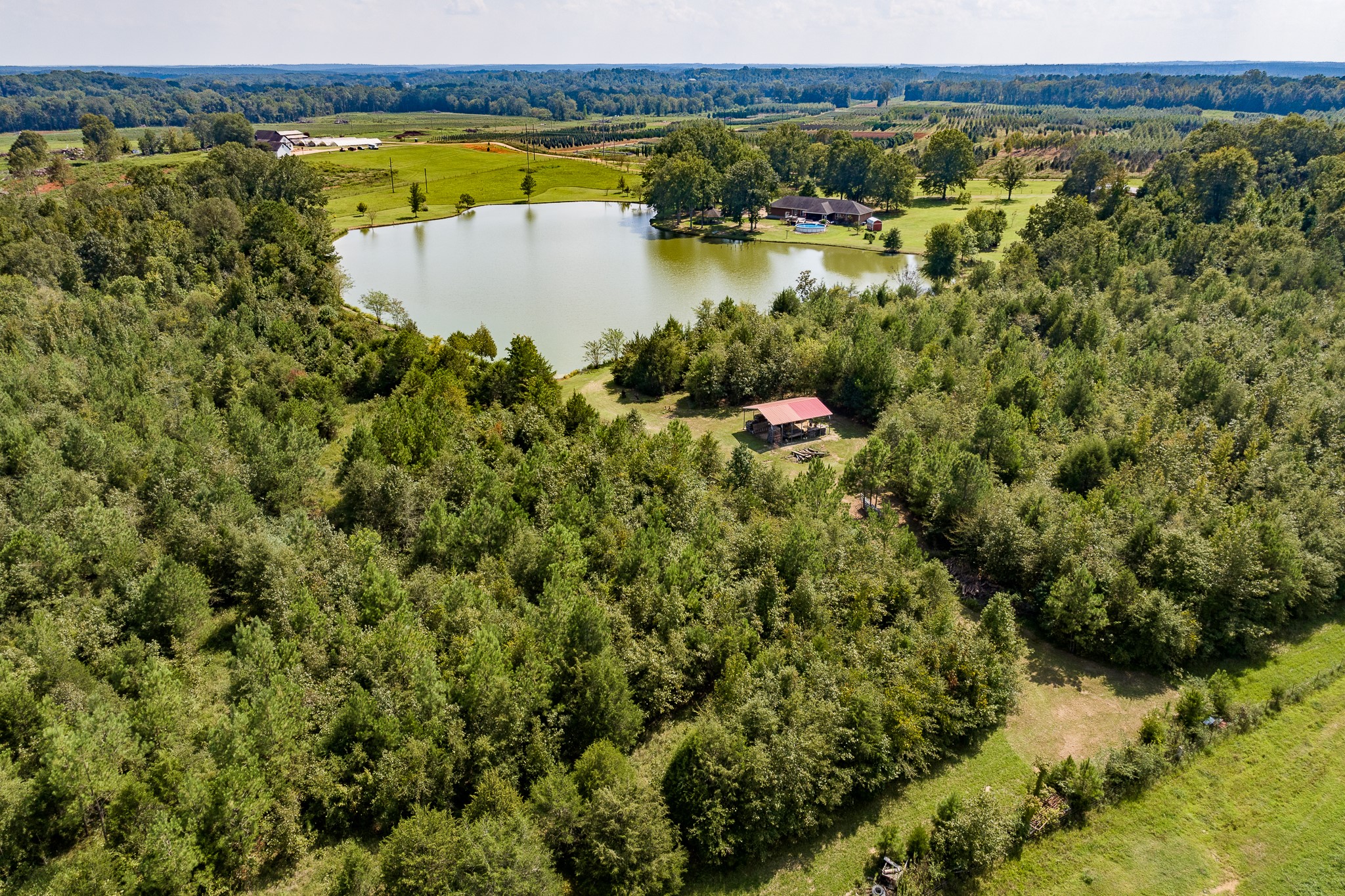 625 Happy Hollow Road Washington, GA 30673 - Photo 6 of 50 a view of a lake with a mountain view